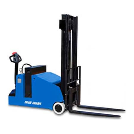 Blue Giant Equipment Corp. Blue Giant Fully Powered Counter Balanced Stacker BGL22-128 2200 Lb. Cap. 128" Lift BGL22-128